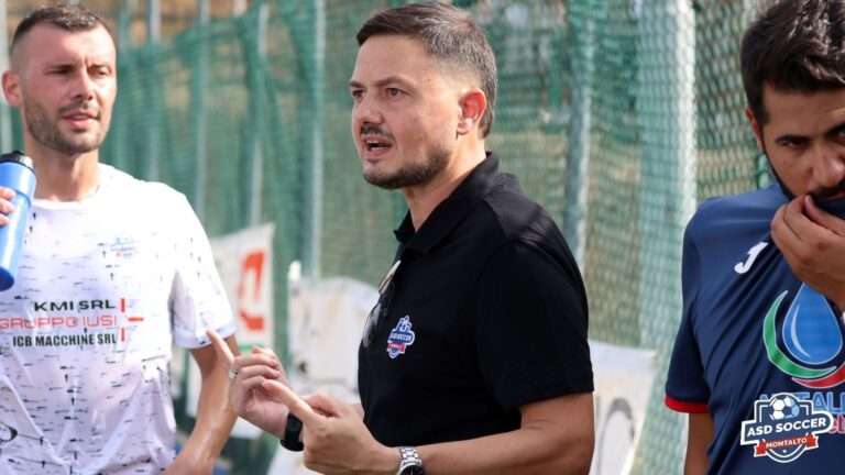 Coppa Italia Dilettanti, Mister Bria Siamo stati bravi a ritrovare il vantaggio Soccer Montalto Morrone