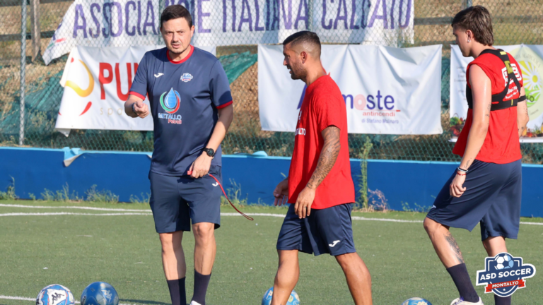 Preparazione pre campionato Soccer Montalto, Mister Bria Abbiamo creato il giusto mix, ora dobbiamo diventare squadra