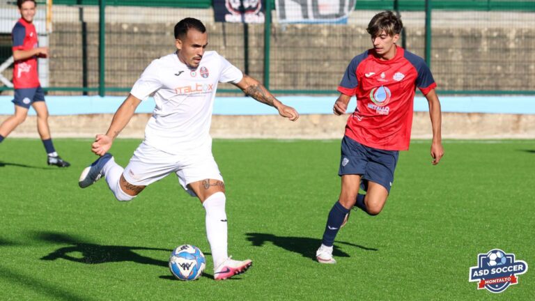 La DB Rossoblù si impone 4-0 sulla Soccer Montalto nell'andata degli ottavi di Coppa Italia