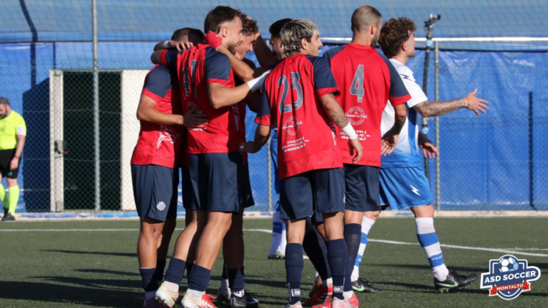 La Soccer Montalto riparte con autorità 2-0 allo Scandale e ritorno alla vittoria promozione calabria